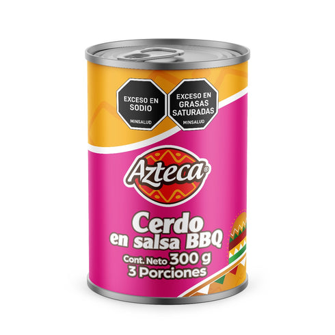 CERDO DESMECHADO AZTECA 300G EN SALSA